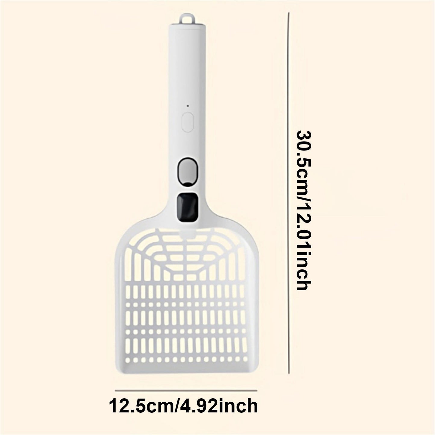 Rechargeable Spray Cat Litter Scoop | Auto-Deodorising | Large Size