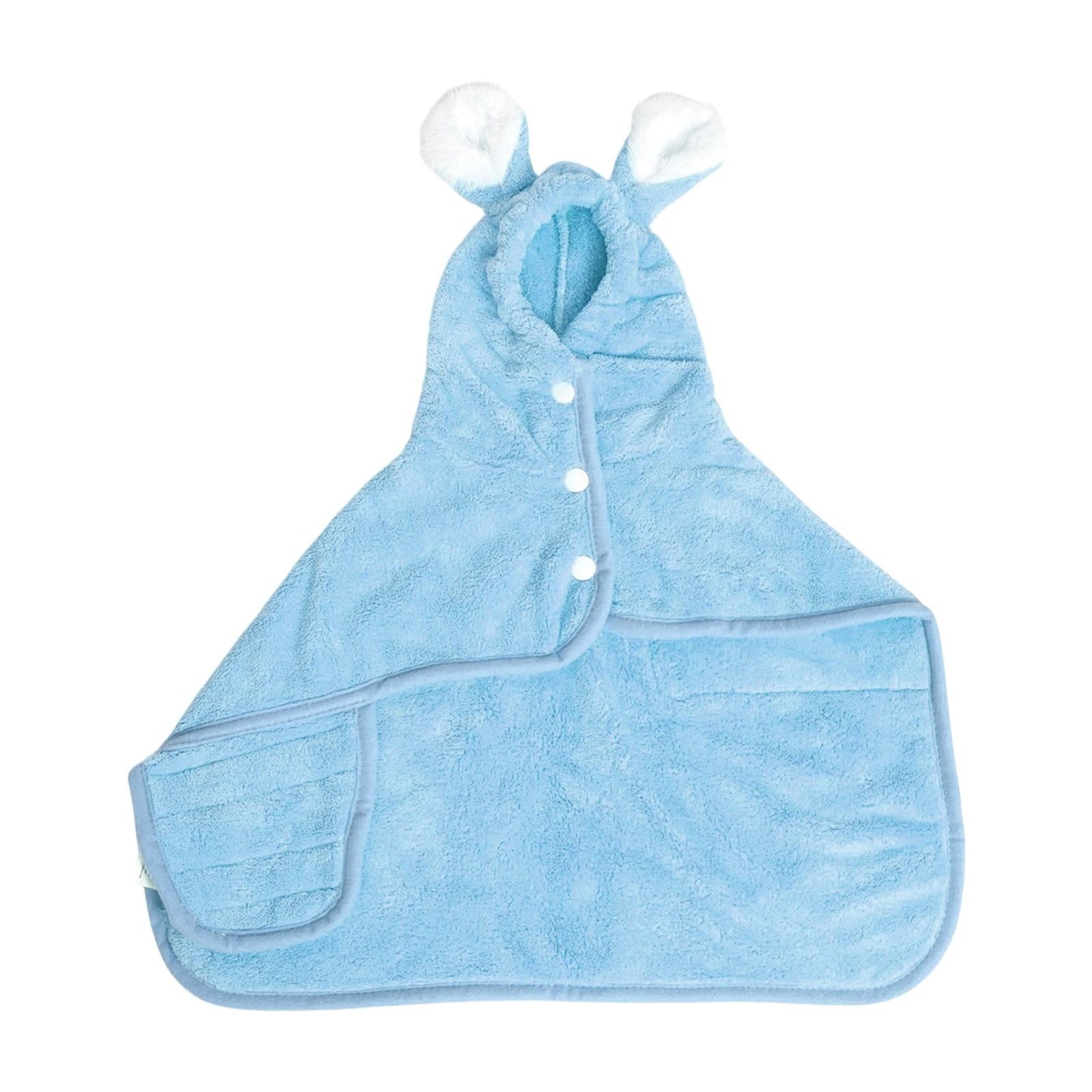 Puppy Bathrobe with Hood | XS Blue