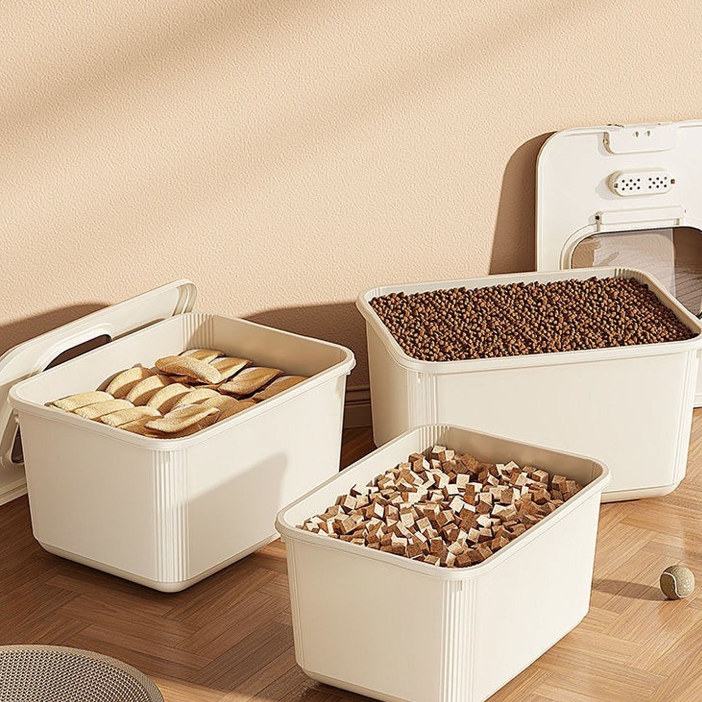 Airtight Pet Food Storage Container | Small | Up to 10lbs