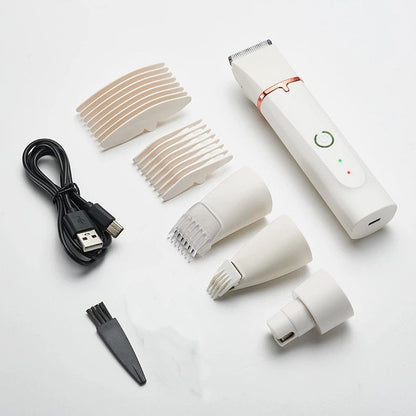 Dog Clippers for Grooming, Low Noise Rechargeable Cordless Electric