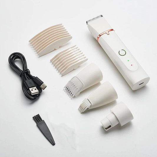Dog Clippers for Grooming, Low Noise Rechargeable Cordless Electric