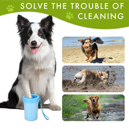 Portable Dog Paw Washer/Paw Cleaner,Reusable Washer & Cleaner Cup