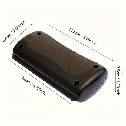 Tails Deshedding Brush Pet Hair Remover Comb for Shedding — Black/2pcs