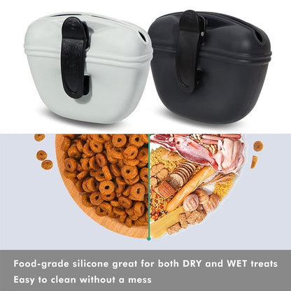 Silicone Dog Treat Pouch 2-Pack