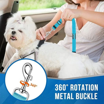 Double Dog Car Seat Belt 2-Pack | No-Tangle Safety Seatbelt