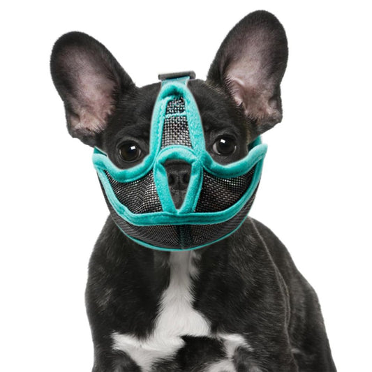 Bulldog Short Nose Dog Cover, Full Pants Design — ink blue M