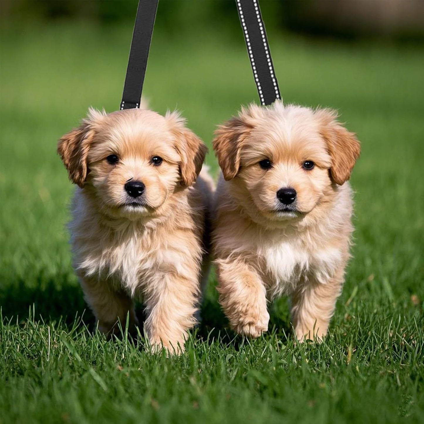 Dual Dog Leash | Black