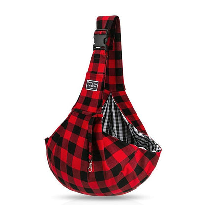 Reversible Dog Carrier Sling | Adjustable Hands-Free Pet Tote Bag