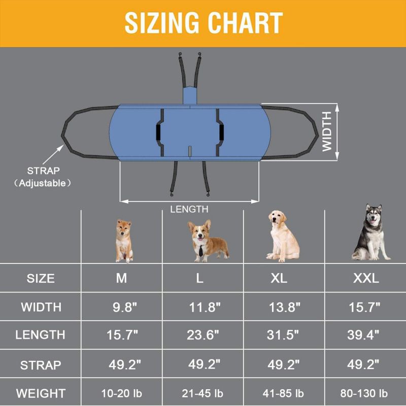 Dog Carry Sling & Lift Harness | L