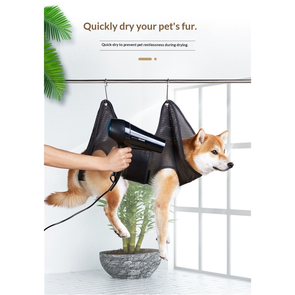 Dog Grooming Hammock - Dog Sling for Grooming
