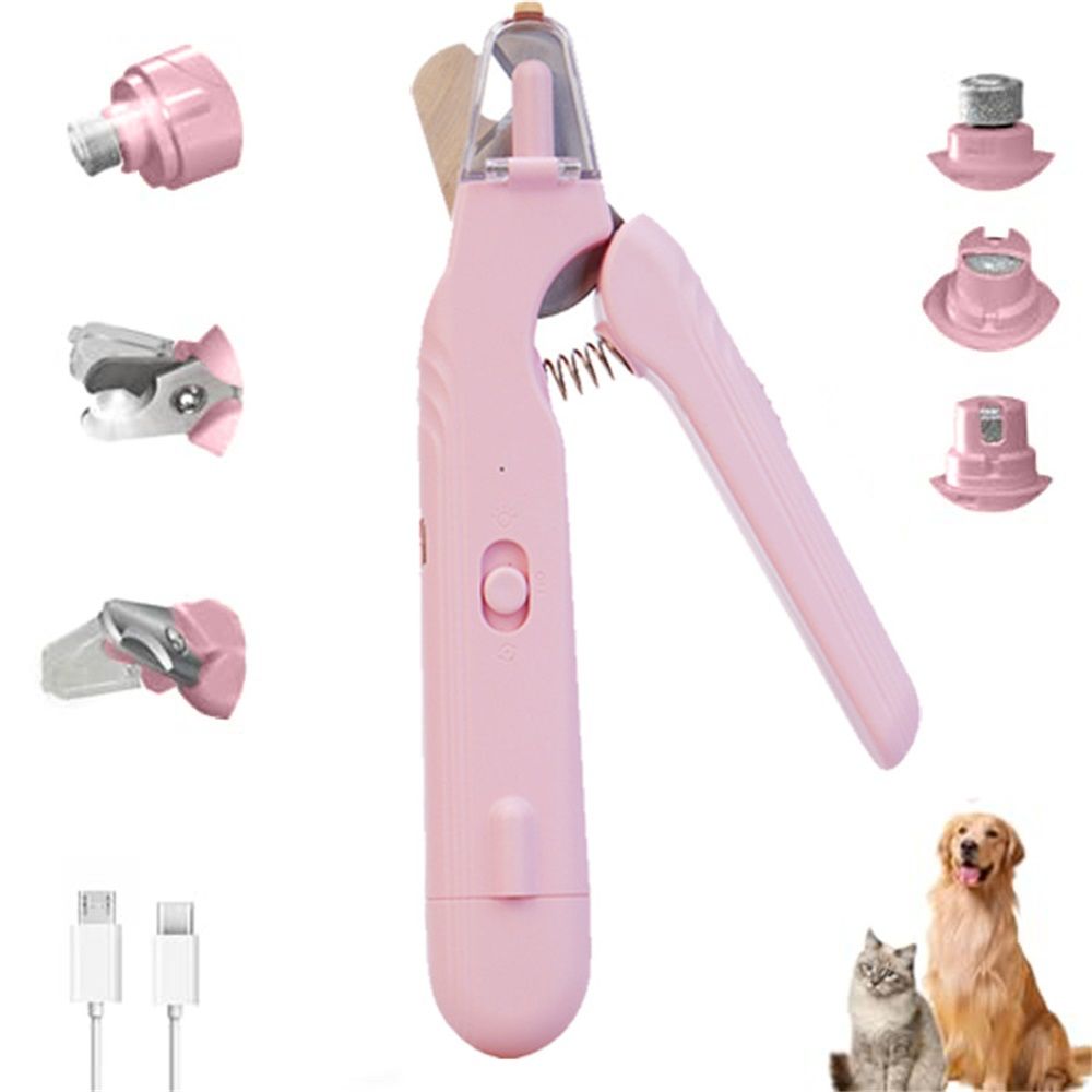 2-in-1 Cat Nail Clippers & Dog Nail Clippers Trimmers for Large Medium