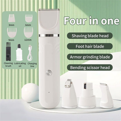 Dog Clippers Grooming Kit Hair Clipper-Low Noise Paw Trimmer