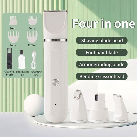 Dog Clippers Grooming Kit Hair Clipper-Low Noise Paw Trimmer