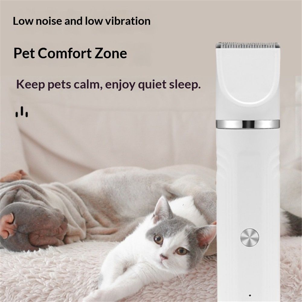 Dog Clippers Grooming Kit Hair Clipper-Low Noise Paw Trimmer