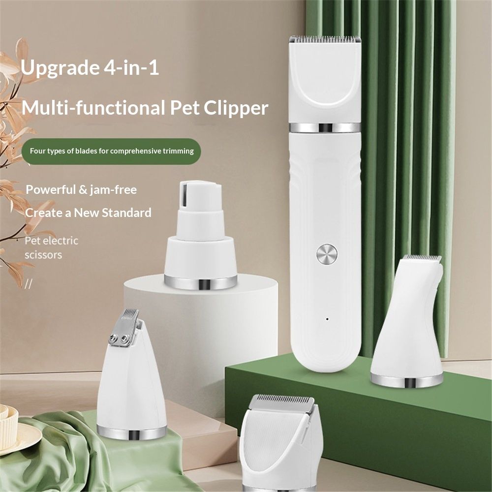 Dog Clippers Grooming Kit Hair Clipper-Low Noise Paw Trimmer