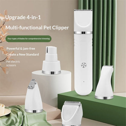 Dog Clippers Grooming Kit Hair Clipper-Low Noise Paw Trimmer