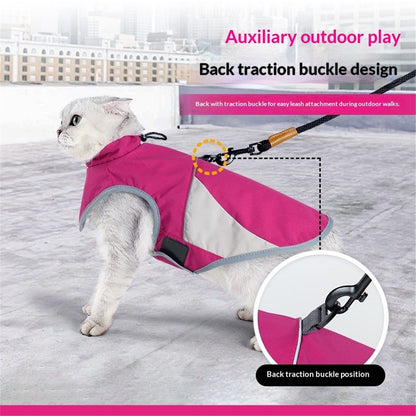 Dog/cat Jacket Outdoor Indoor Activities Waterproof Windproof
