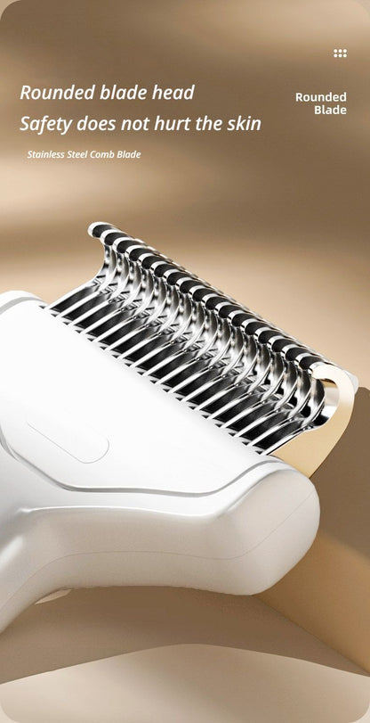 One-Touch Self-Cleaning Pet Detangling Comb | Dog & Cat | Hair