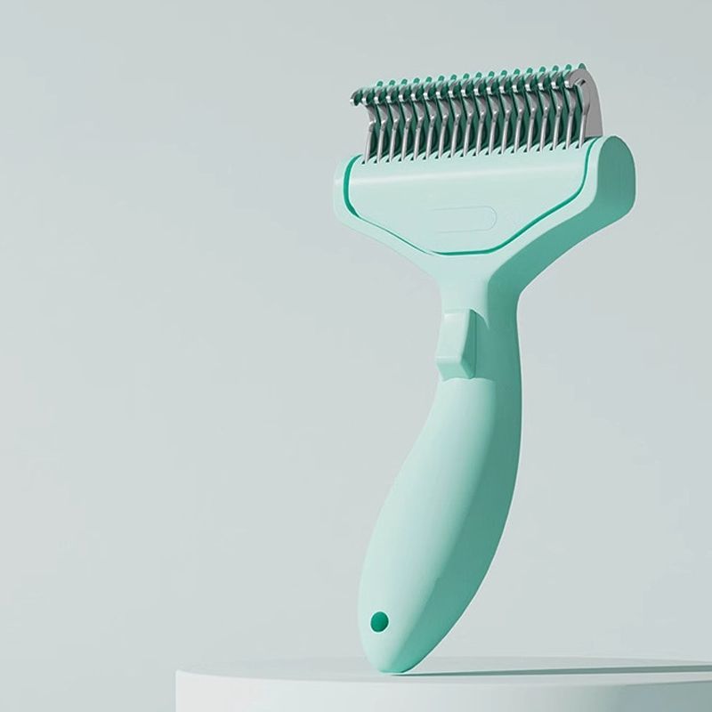One-Touch Self-Cleaning Pet Detangling Comb | Dog & Cat