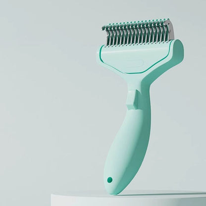 One-Touch Self-Cleaning Pet Detangling Comb | Dog & Cat