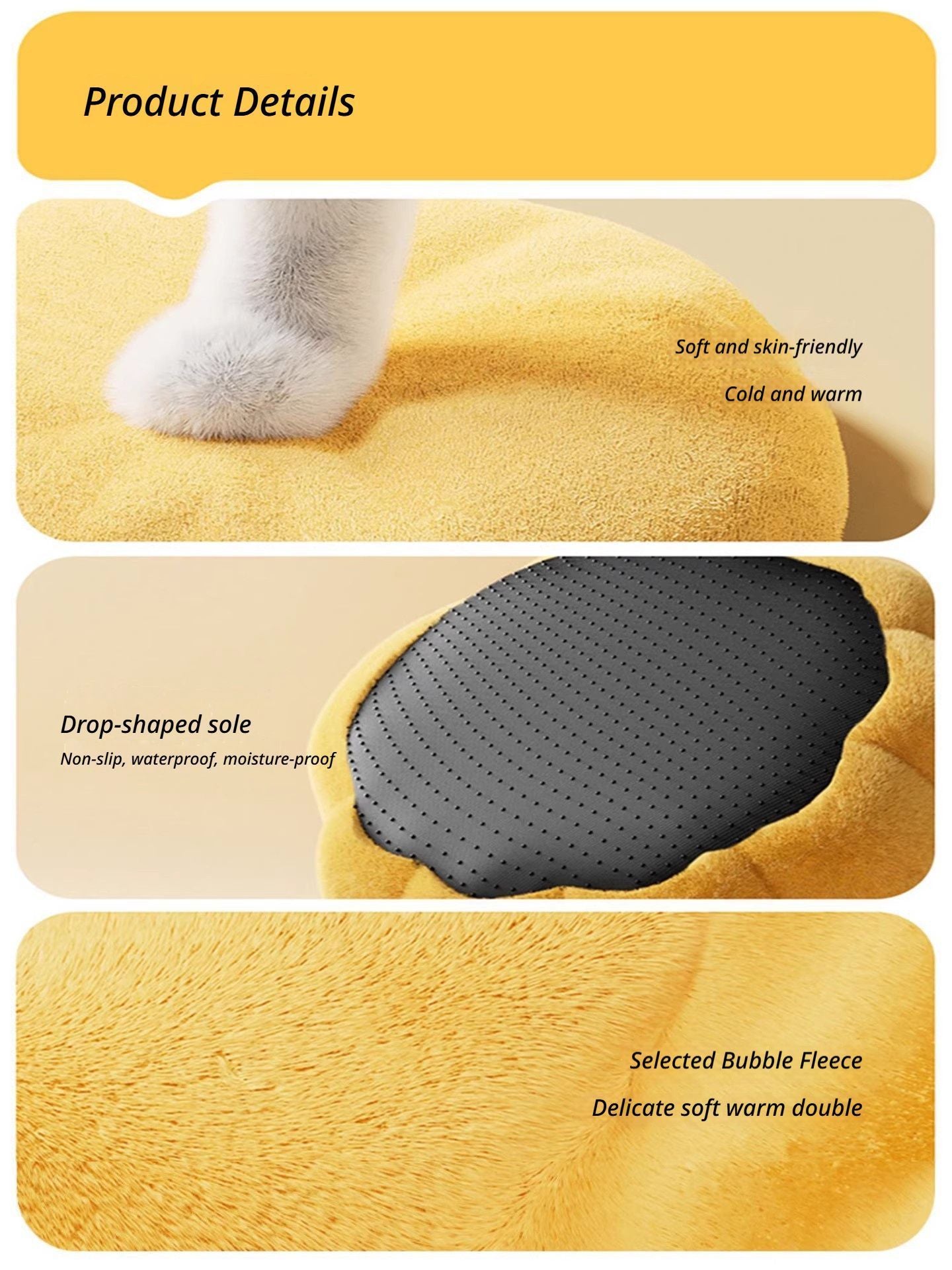 Pumpkin Cat Bed | Plush Enclosed Nest | Orange | Small