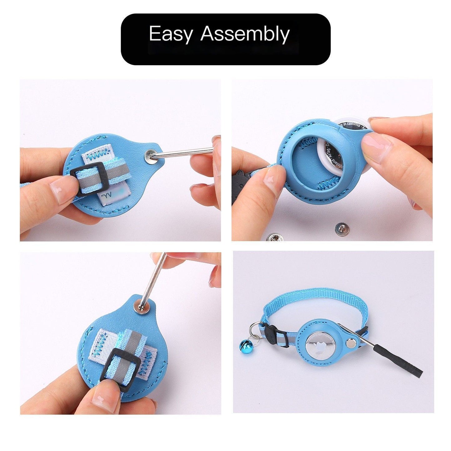 Pet Positioning Neck Collar | Blue | Adjustable Fit