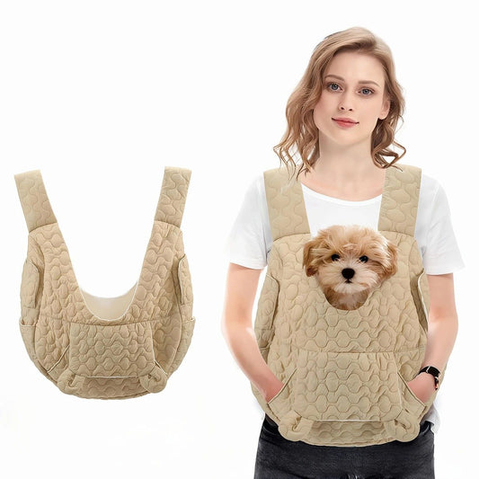 Pet Chest Carrier Front-Facing Backpack Small Dog Cat Breathable