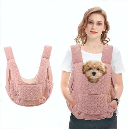 Pet Chest Carrier Front-Facing Backpack Small Dog Cat Breathable