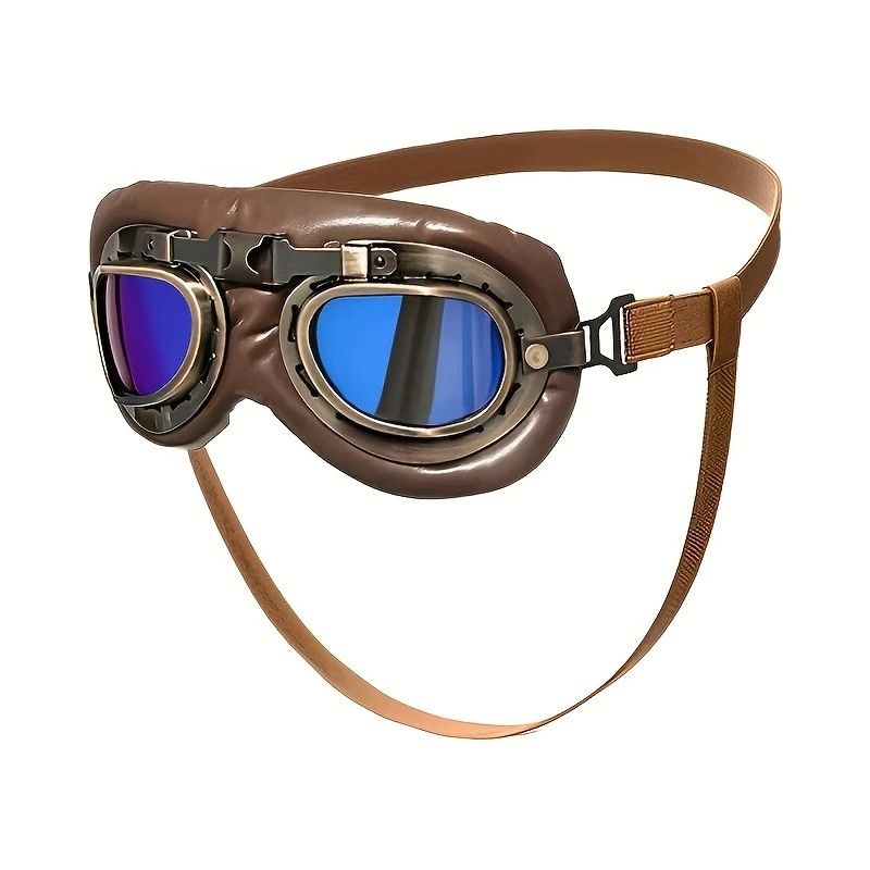 Retro Aviator Dog Goggles | lens (2)