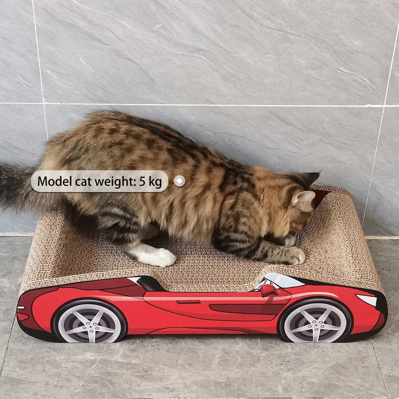 Racing Car Cat Scratcher Bed