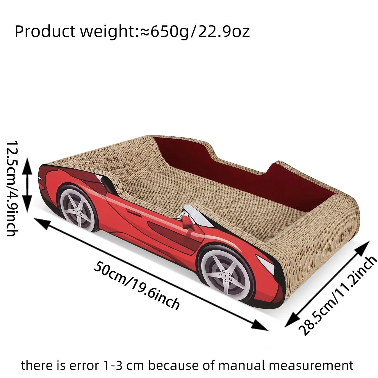 Racing Car Cat Scratcher Bed
