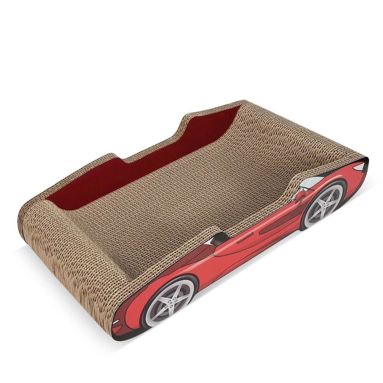 Racing Car Cat Scratcher Bed
