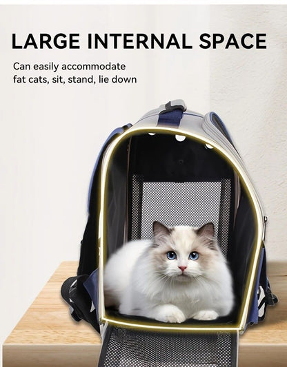 Cat Backpack Carrier | Up to 8kg | Green
