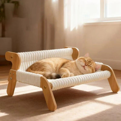 Nordic Plush Pet Sofa Bed | Cosy Lounge Chair for Cats & Dogs