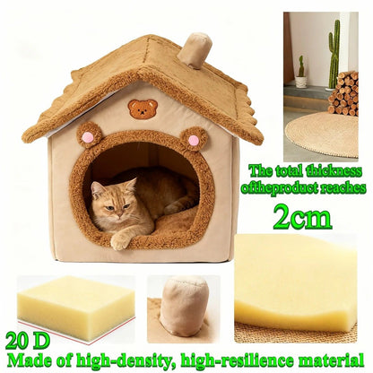 Detachable Washable Cat Cave Nest | M