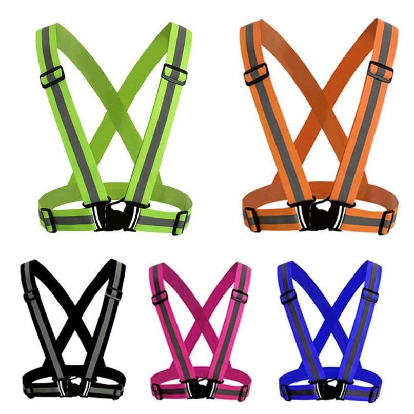 Reflective Harness Vest 2-Pack, Durable & Practical, Random Style