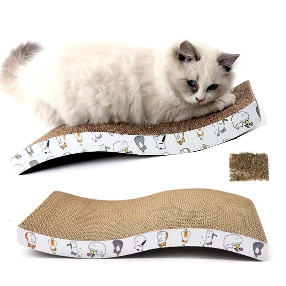 Cat Scratching Board | Multi-Colour Cat Tree with Catnip
