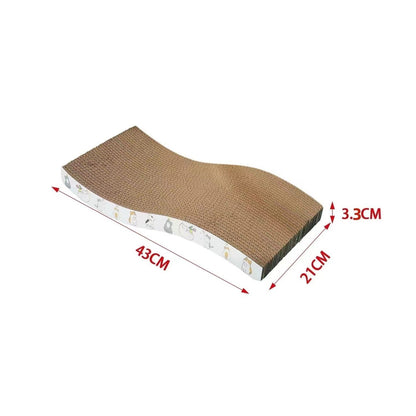 Cat Scratching Board | Multi-Colour Cat Tree with Catnip