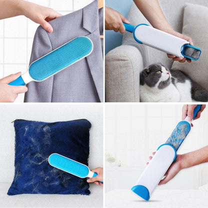 2-Pack Self-Cleaning Pet Fur Remover Brush | Reusable | Dog & Cat