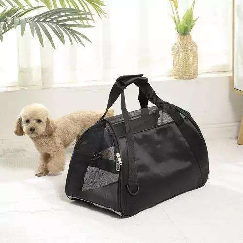 Pet Carrier Transport Bag | Safe and Comfortable | Black