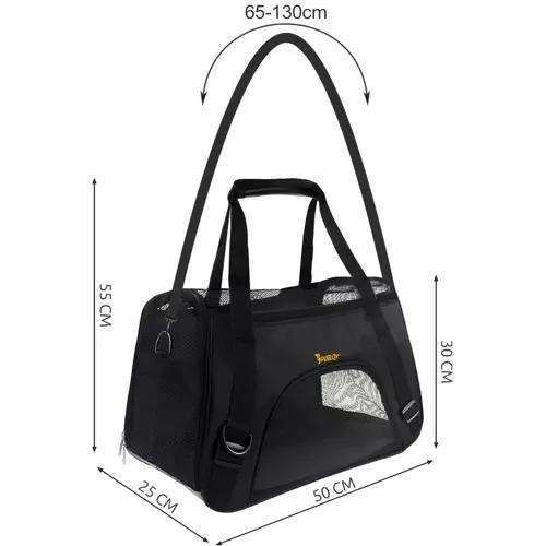 Pet Carrier Transport Bag | Safe and Comfortable | Black