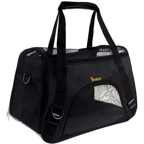 Pet Carrier Transport Bag | Safe and Comfortable | Black