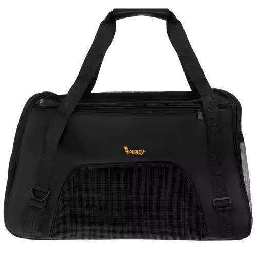 Pet Carrier Transport Bag | Safe and Comfortable | Black