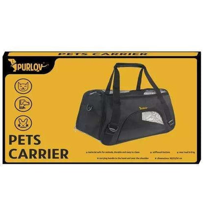 Pet Carrier Transport Bag | Safe and Comfortable | Black