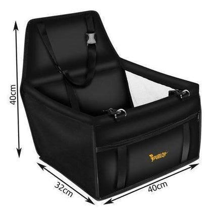 Dog Cat Car Seat, Black