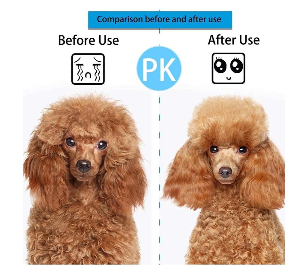 Blue Self-Cleaning Pet Slicker Brush | Dog & Cat