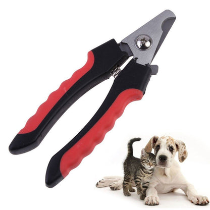 Dog Nail Clippers for Dogs & Cats, Black, Animal Nail Scissors