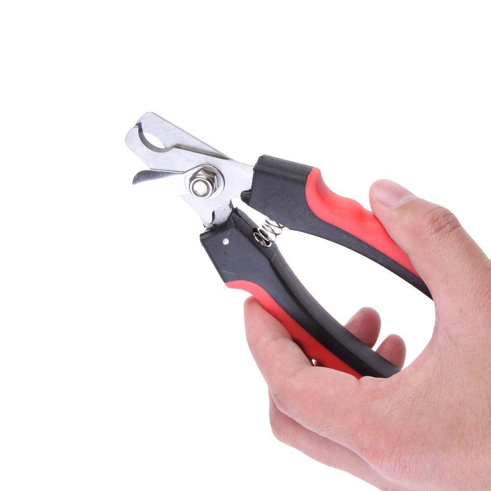 Dog Nail Clippers for Dogs & Cats, Black, Animal Nail Scissors