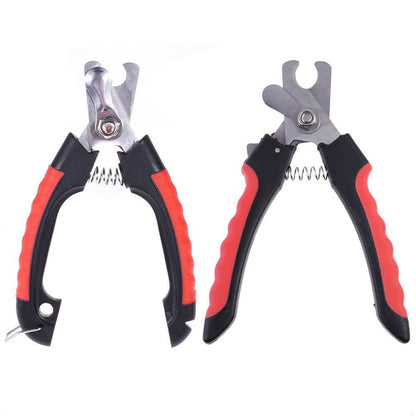 Dog Nail Clippers for Dogs & Cats, Black, Animal Nail Scissors