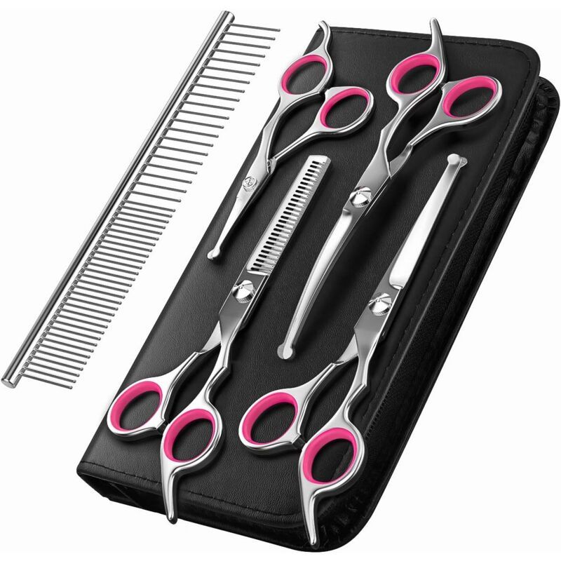 5 Pieces Dog Grooming Scissors